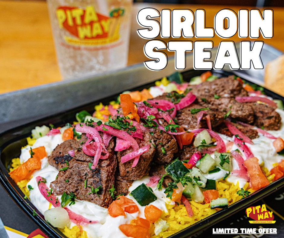 Sirloin Steak — now available as a bowl protein for a limited time
